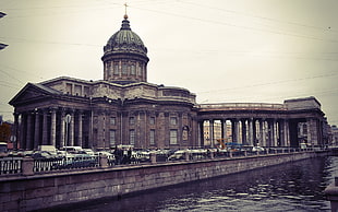 brown brick building, building, St. Petersburg