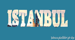Istanbul graphic art, Istanbul, Turkey, Galata Kulesi