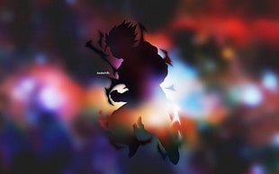 silhouette of anime character, Dragon Ball, Sangoku