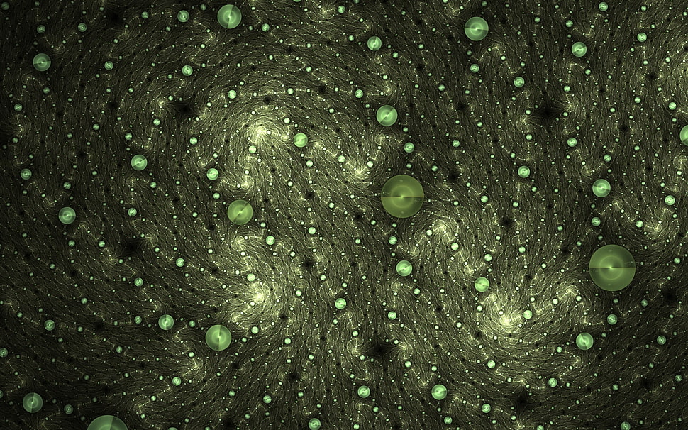 green and black star constellation wallpaper HD wallpaper