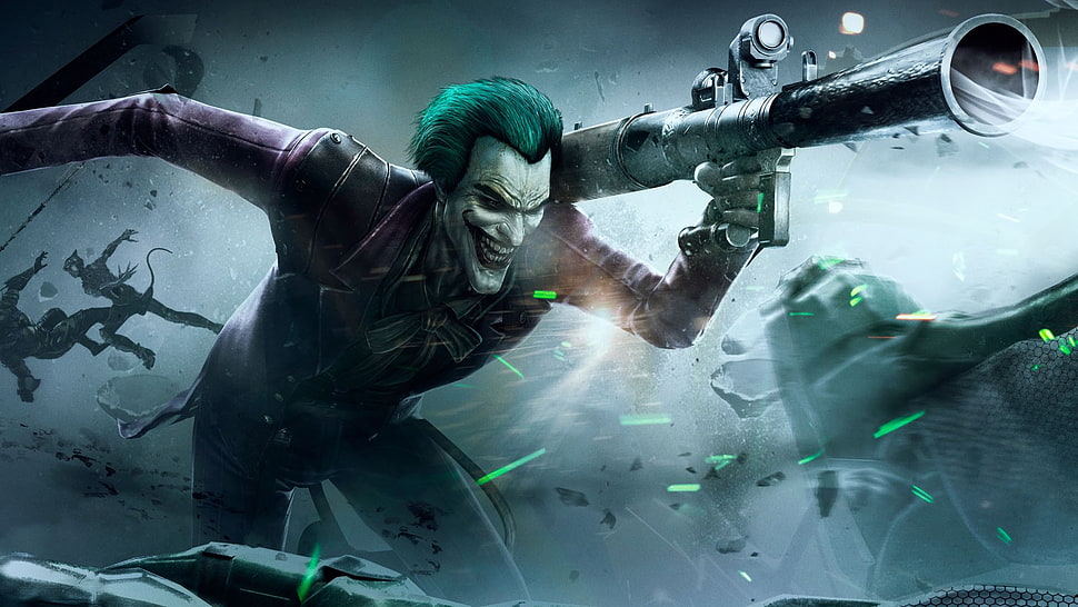 Joker, video games, Injustice God's among us HD wallpaper