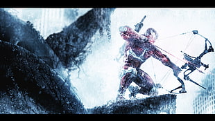 hero character screengrab, Crysis, Crysis 3 Prophet, photo manipulation, Crysis 3 HD wallpaper