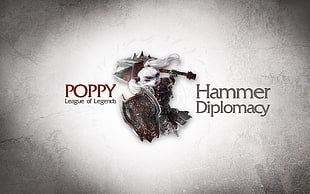 Poppy League of Legends Hammer Diplomacy logo, League of Legends