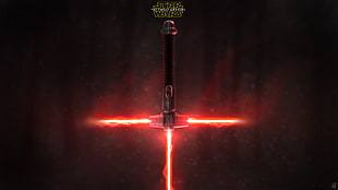 Star Wars light saber HD wallpaper