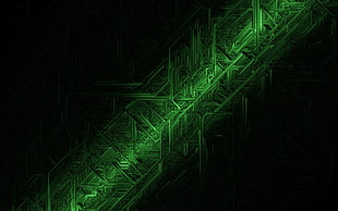 black and green tribal wallpaper