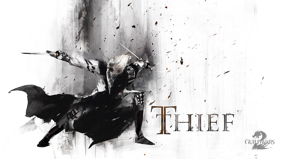 Thief Guild Wars 2 poster, Guild Wars 2, Thief HD wallpaper