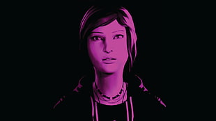 The Last of Us female character digital wallpaper, Chloe Price, Life Is Strange, Life is Strange Before the Storm, pink HD wallpaper