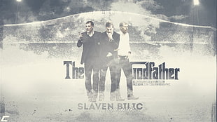The Godfather poster, soccer clubs, soccer, Slaven Bilić