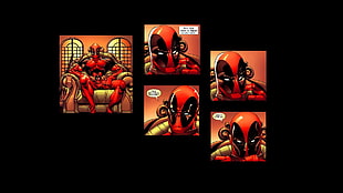 Deadpool comic strip, Merc with a mouth, Deadpool HD wallpaper