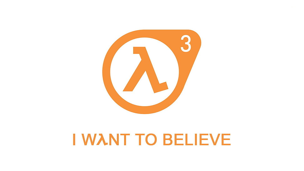 i want to believe text, video games, Valve Corporation, Half-Life, Half-Life 2 HD wallpaper