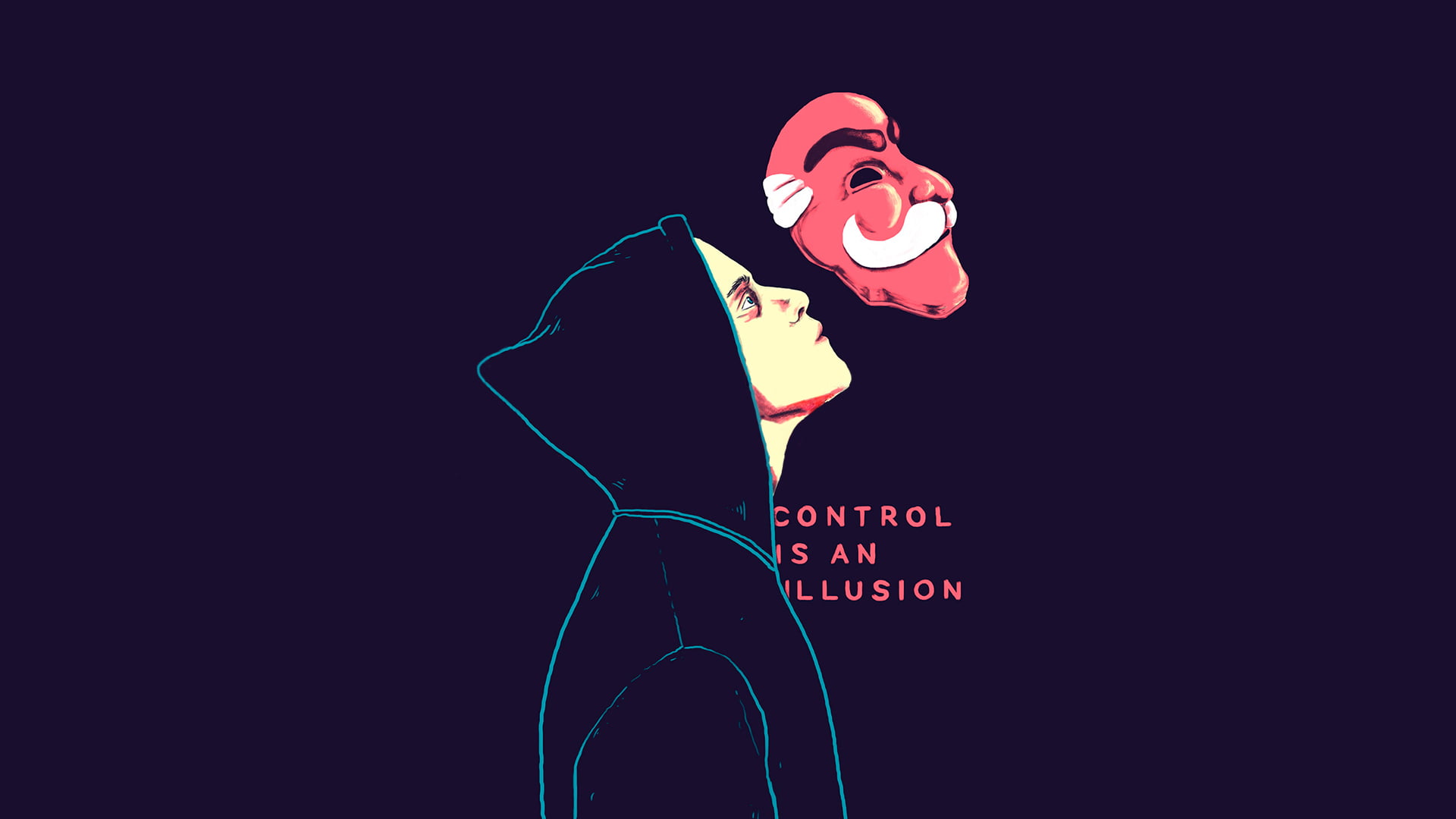 man wearing hoodie illustration, Mr. Robot, tv series, eliot , Henrique Petrus