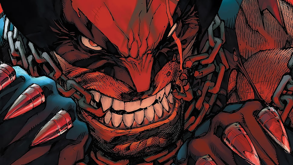 Wolverine illustration, Marvel Comics, Wolverine, comics HD wallpaper