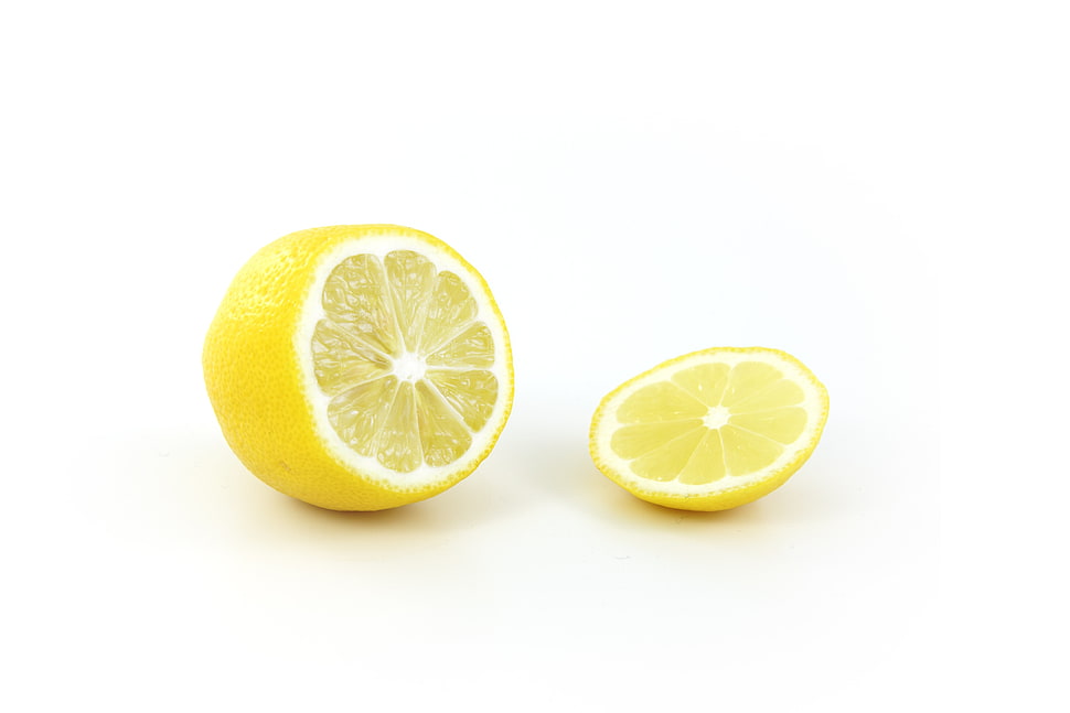 Sliced Lemon fruit HD wallpaper