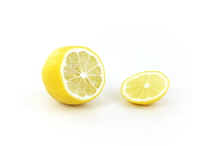 Sliced Lemon fruit