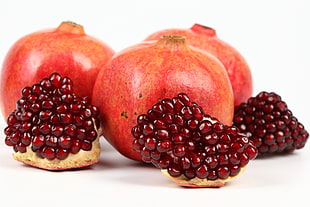 three red fruits HD wallpaper
