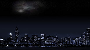 night city photo HD wallpaper