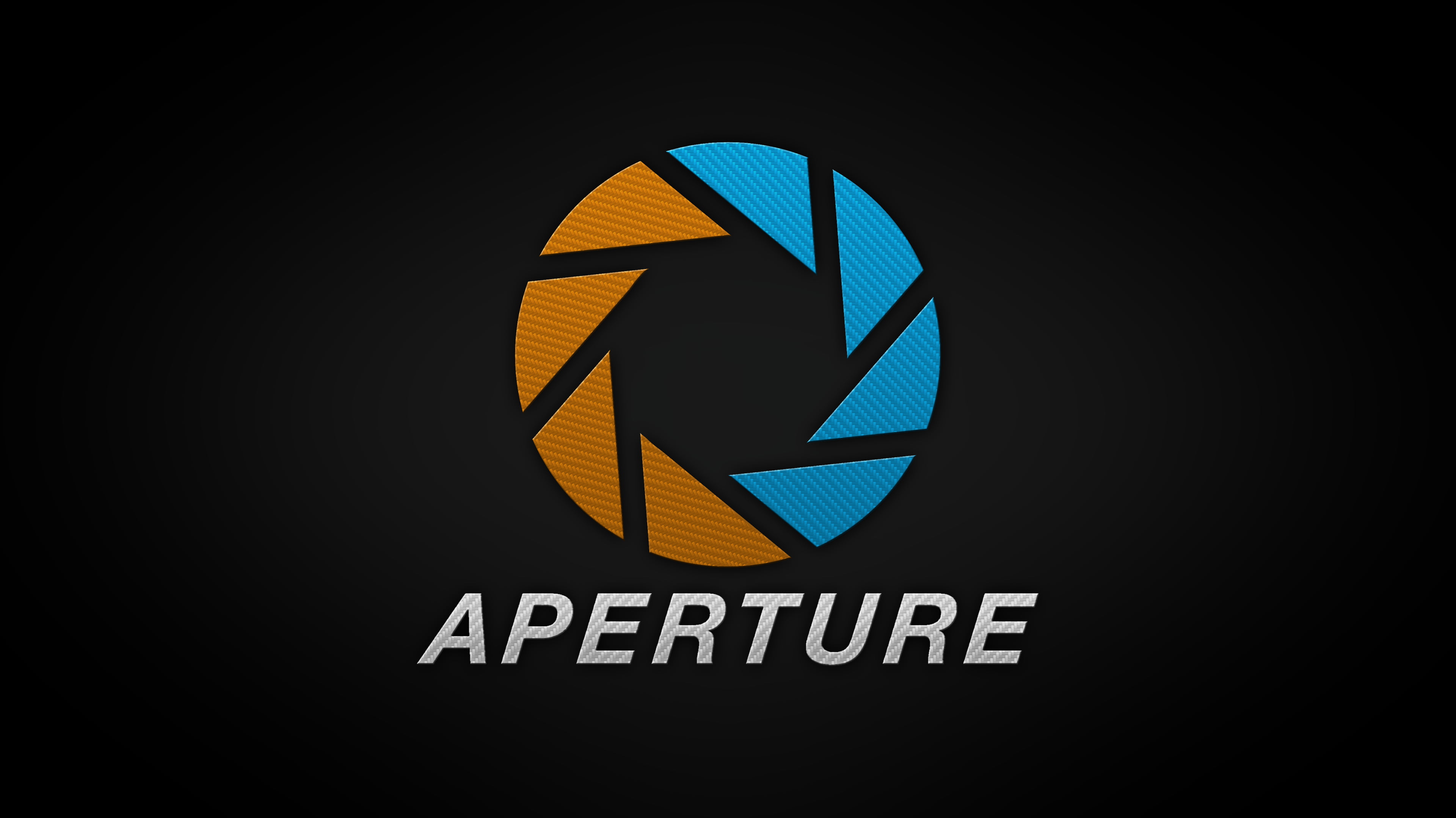 Aperture logo, Aperture Laboratories, fictional logo