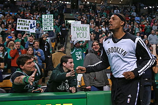 Paul Pierce screenshot, NBA, basketball, Boston Celtics, Boston HD wallpaper
