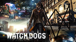 Watch Dogs cover, Watch_Dogs, Ubisoft, video games HD wallpaper