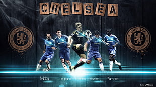 Chelsea soccer poster HD wallpaper