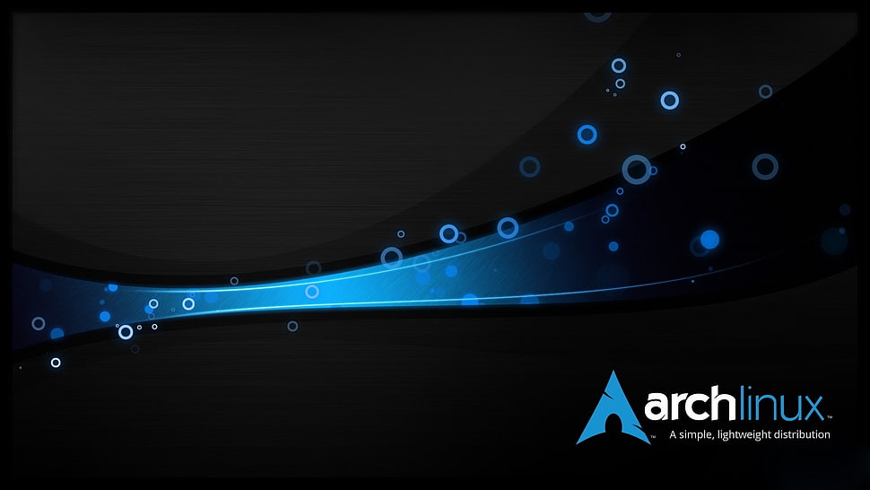 ArchLinux logo HD wallpaper