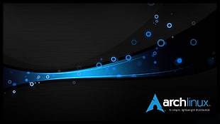 ArchLinux logo HD wallpaper