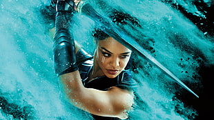 black-haired woman, Thor: Ragnarok, Tessa Thompson, poster HD wallpaper
