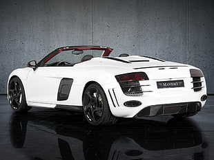 white Masonry convertible coupe