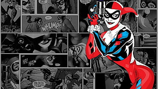 Harley Quinn wallpaper, Harley Quinn, DC Comics, comics, comic books