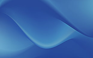 blue abstract illustration, abstract, waves HD wallpaper