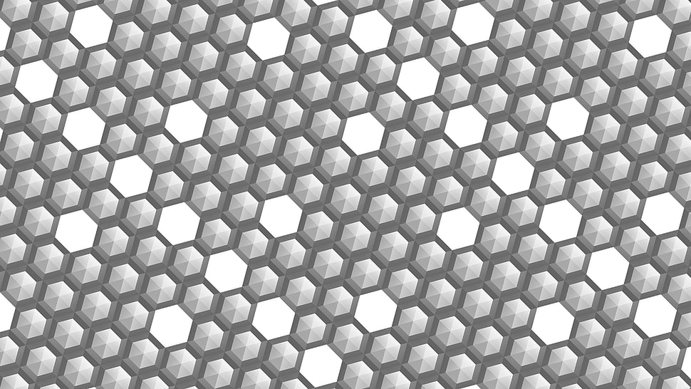 hexagon, tile, cells, bright HD wallpaper