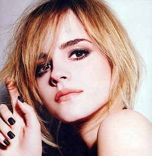 human face, Emma Watson