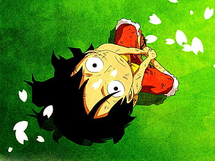 Monkey D. Luffy from One Piece illustration, One Piece, Monkey D. Luffy, anime HD wallpaper