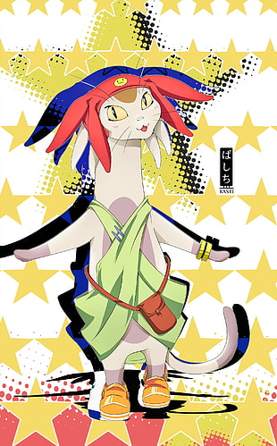 Space Dandy character illustration, Space Dandy, Meow (Space Dandy), artwork, Dandy (Space Dandy)