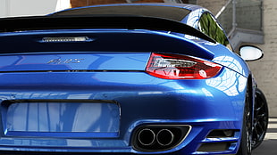 blue car, RUF, RUF Rt 12 S, Forza Motorsport 5, car