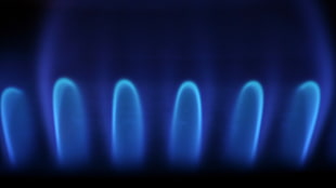 blue flame HD wallpaper