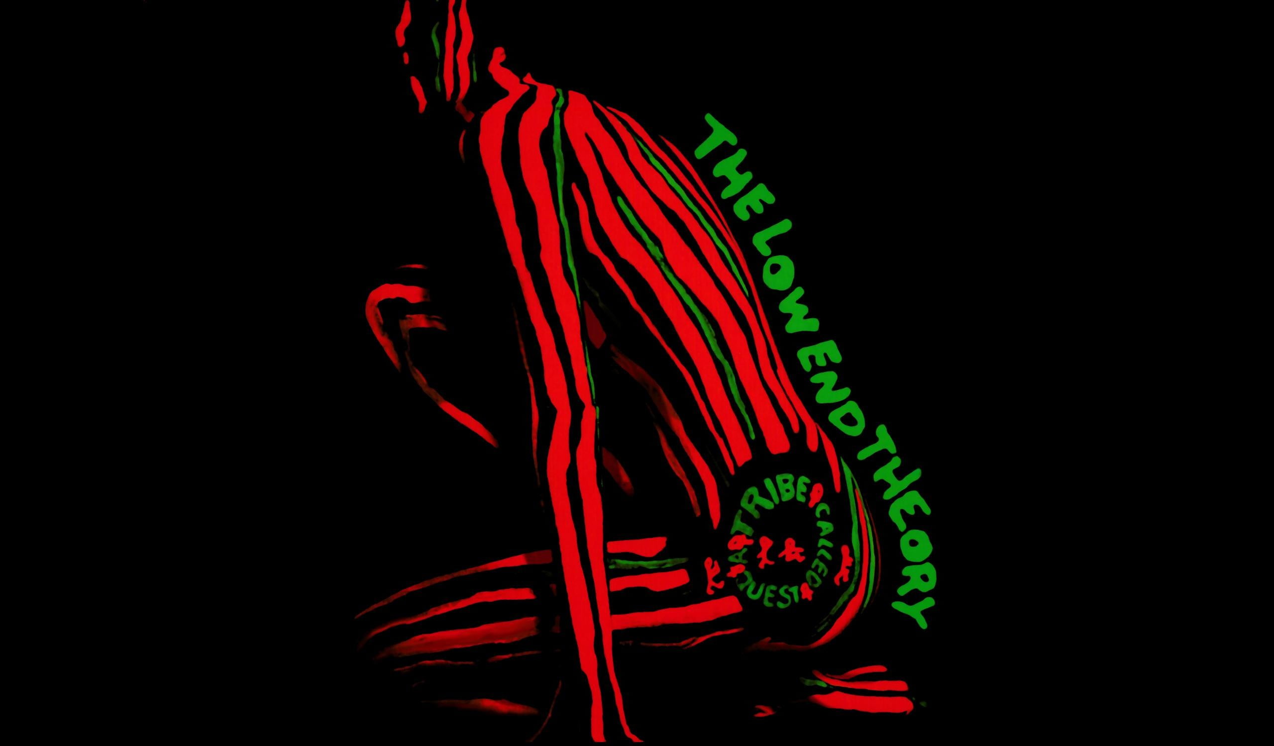 red and green body painting, hip hop, A Tribe Called Quest, The Low End Theory