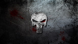 Marvel Punisher logo HD wallpaper