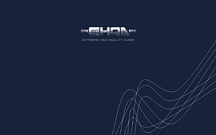 silver-colored Ehra logo, texture, music, sound HD wallpaper
