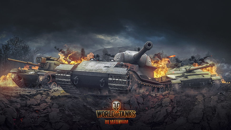 World of Tanks wallpaper, World of Tanks, tank, wargaming, render HD wallpaper
