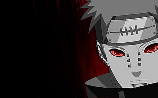 Pain from Naruto illustration, Naruto Shippuuden, anime