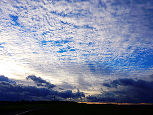 white cloud, Sky, Clouds, Evening HD wallpaper