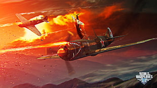 World of Warplanes game application screenshot, World of Warplanes, warplanes, airplane, wargaming HD wallpaper
