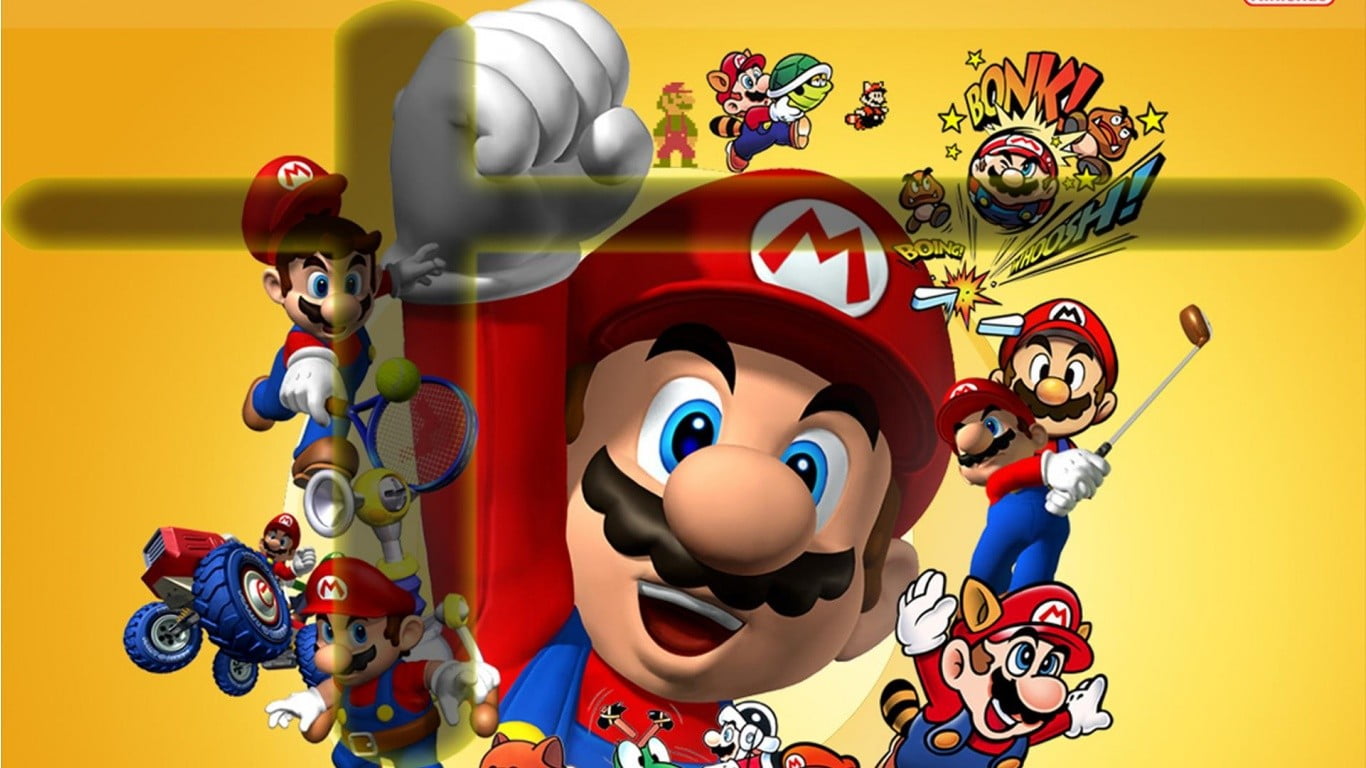 Super Mario digital wallpaper, Super Mario, Mario Bros., Super Mario Bros., collage
