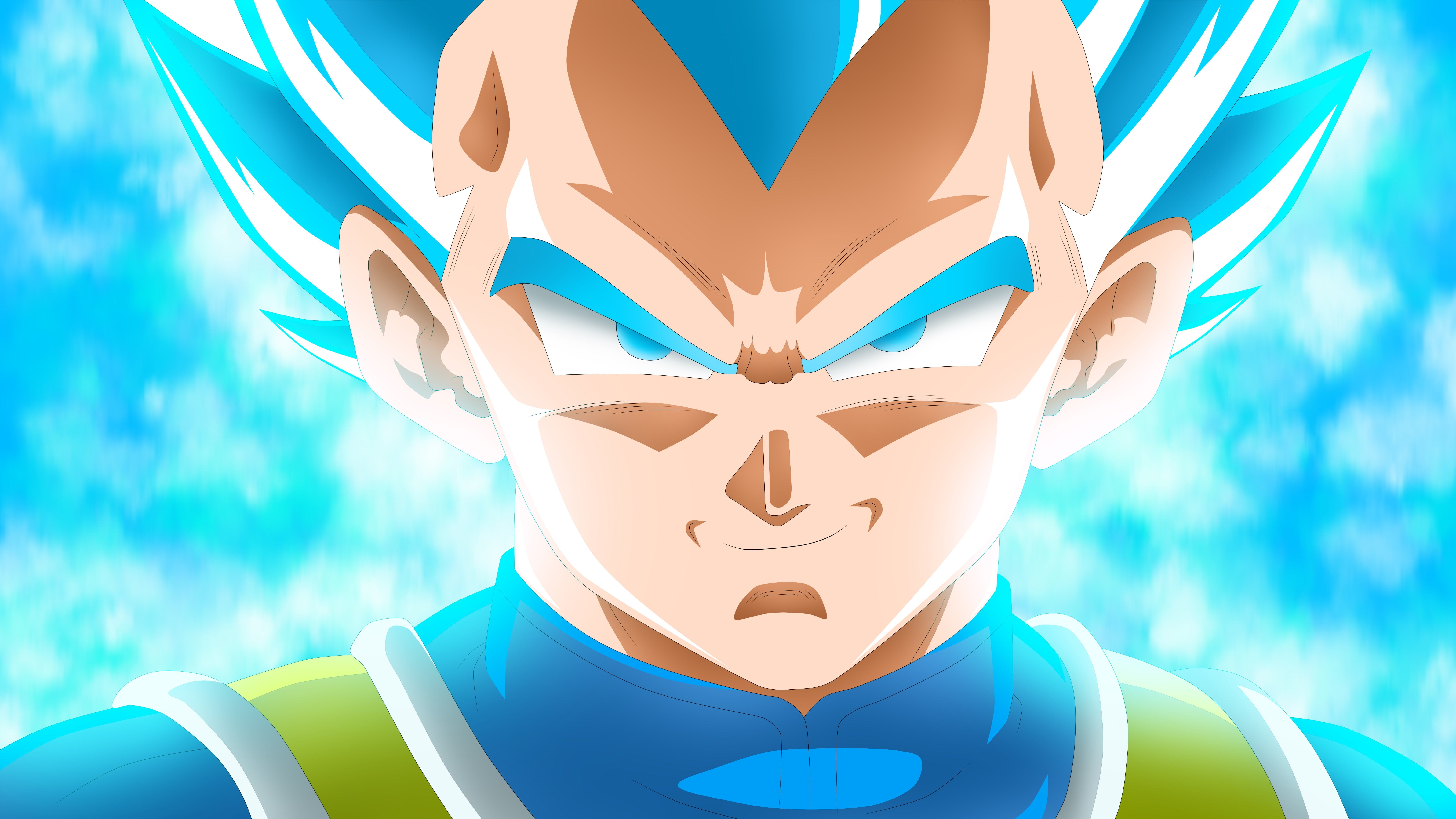 Vegeta Blue Hair Transformation - wide 6