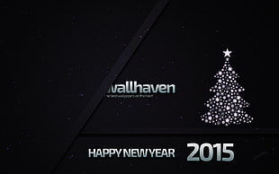 Wallhaven Happy New Year screenshot, wallhaven, Christmas, New Year, 2015