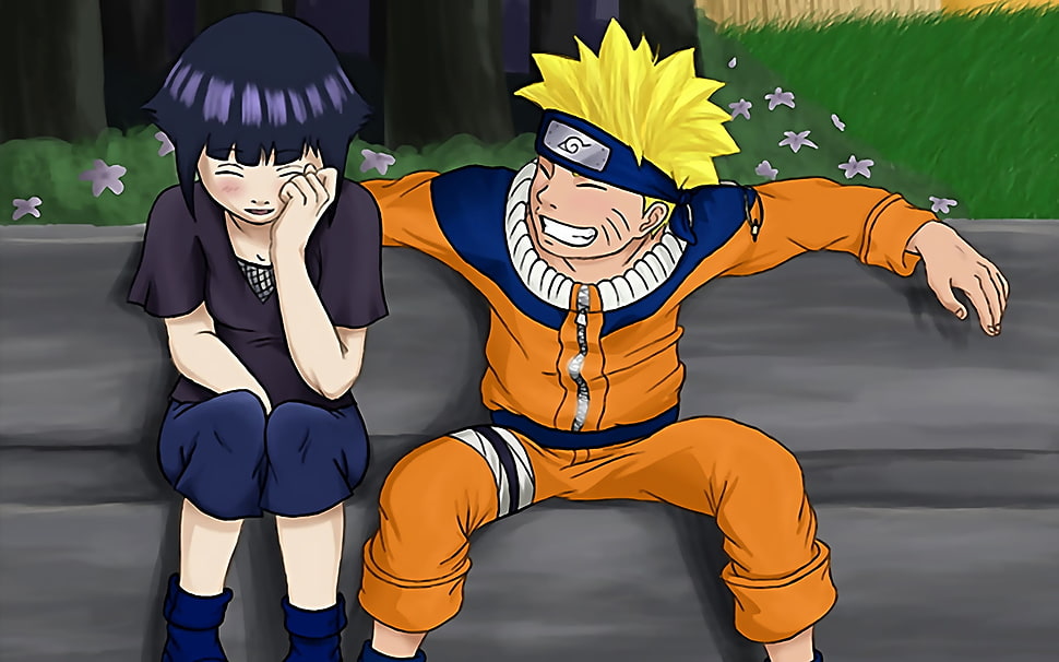 Uzumaki Naruto and Hinata HD wallpaper