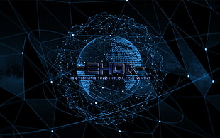 EHQA logo digital wallpaper, world, stars, music