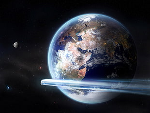 planet earth, space, Earth HD wallpaper
