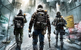 game application wallpaper, Tom Clancy's The Division, Ubisoft, video games, Tom Clancy's HD wallpaper